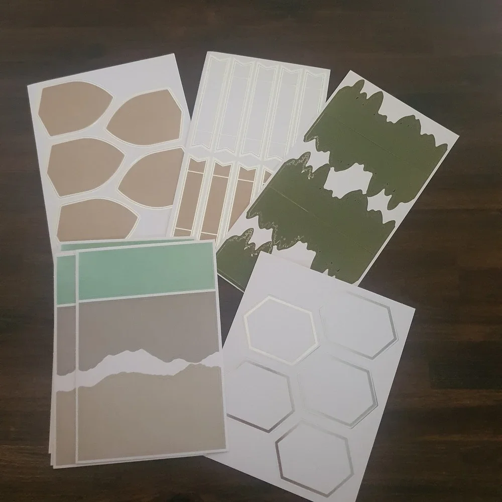 Stampin Up Paper Pumpkin Manly Moments May 2018 Card Making Kit 147523 Retired
